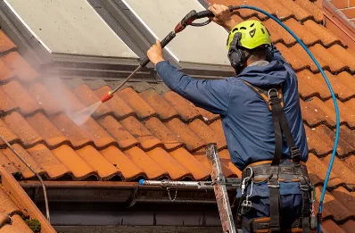 Démoussage et hydrofuge de toiture à Saint-Outrille